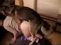 Beastie gal loves dog banging from behind