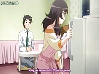 Hentai wife got banged by a young teen