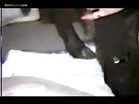 Blonde whore enjoyed two dog xxx cocks