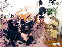 Horny bitch on dog porn tube