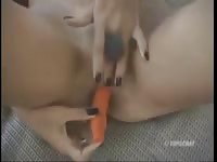 Pony sex with a busty blonde