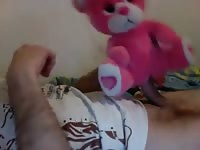 Stuffed toy got banged free beastiality video