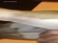 Horny gay on amateur beastiality with dog