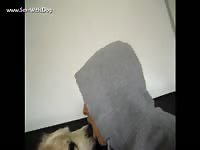 Teen on amateur beastiality dog sex