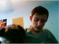 Webcam dog sex with teen boy